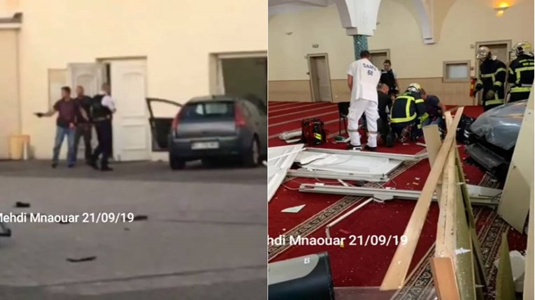 Muškarac u Francuskoj zaletio se autom u džamiju, navodno vikao Allahu akbar